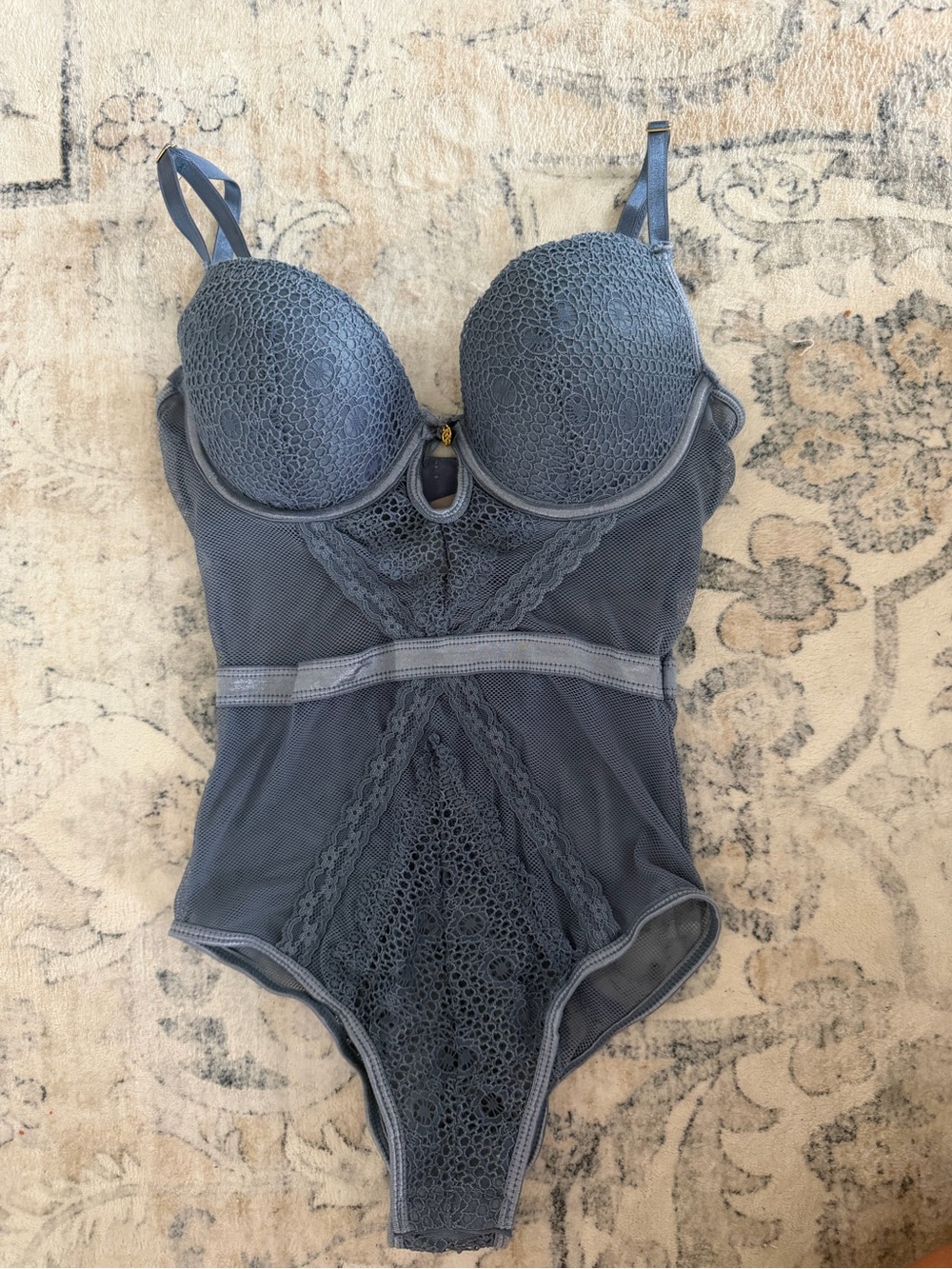 Women’s Lace Mesh Bodysuit